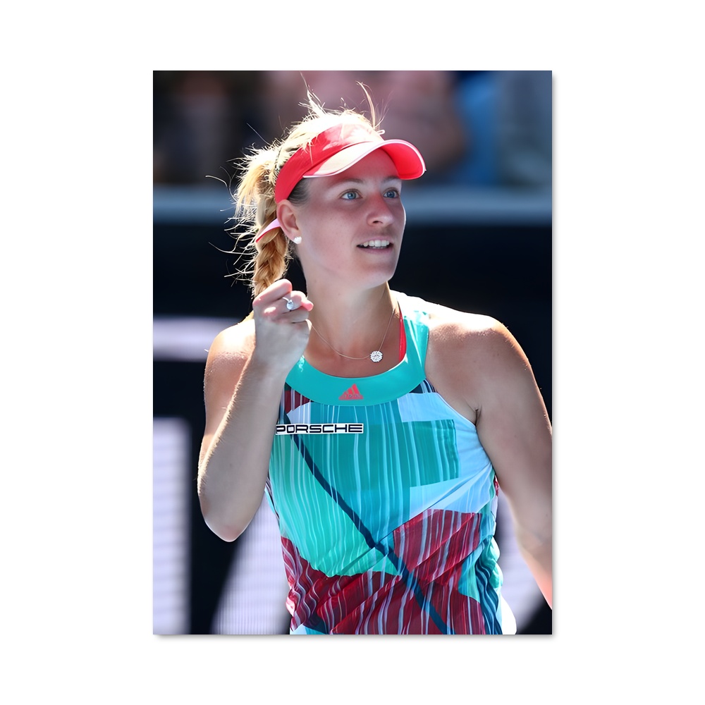 Poster Angelique kerber raquette